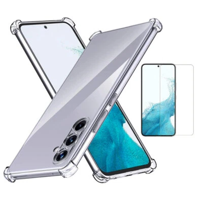 TODOBARATO 24HORAS Funda Samsung Galaxy A54 (5G) Transparente Reforzada Antichoque + Protector 5D