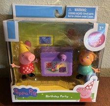 Peppa Pig Birthday Party Playset New