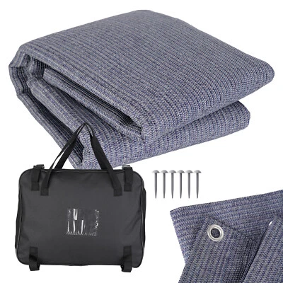 K-HOME Vorzeltteppich Wohnmobil Teppich Zeltteppich Campingteppich Außen Wasserdichte