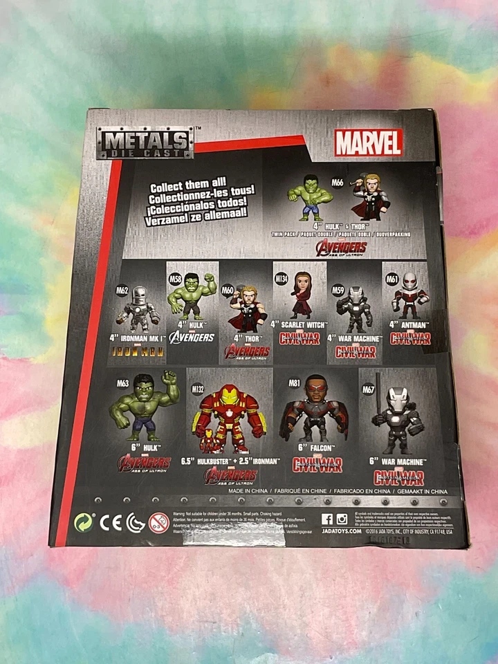 Figura Coleccionable Metals Die Cast Marvel War Machine M67 6 pulgadas SELLADA i05 Foto 3 de 4