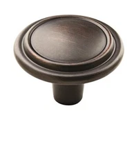 Amerock | Cabinet Knob | | 1 1 Count (Pack of 1) Oil Rubbed Bronze Traditional