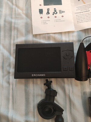Erchang Underwater Fishing Camera 4.3'' Monitor 4x Digital Zoom Fish Finder