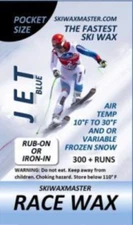 Hi Tune Wax JET BLUE RACE WAX Ski Snowboard Winter Sports