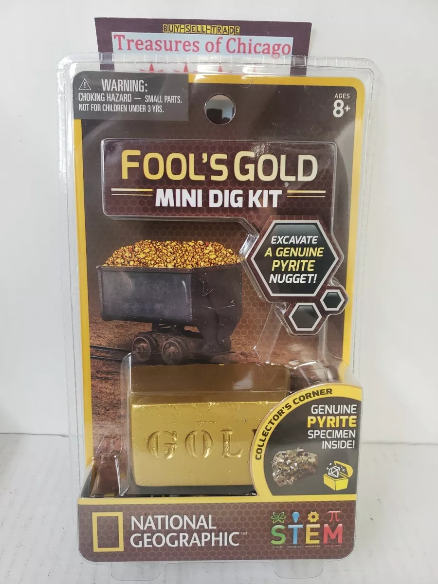 National Geographic Fool's Gold Mini Dig Kit 