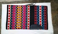 Western Show Horse Riding HandmadeBase Saddle Pad Wool in 34 42