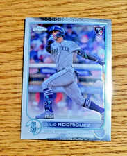JULIO RODRIGUEZ 2022 Topps Chrome Update Series #USC165 Rookie Debut RC