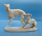 Nymphenburg whippet/greyhound Adult Dog &puppy, Likely By P J Mene