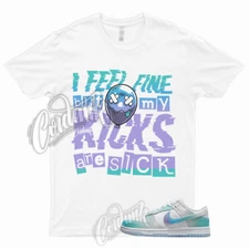 SICK T Shirt to Match Dunk Low Unlock Your Space Multicolor Ice Blue Menta 1