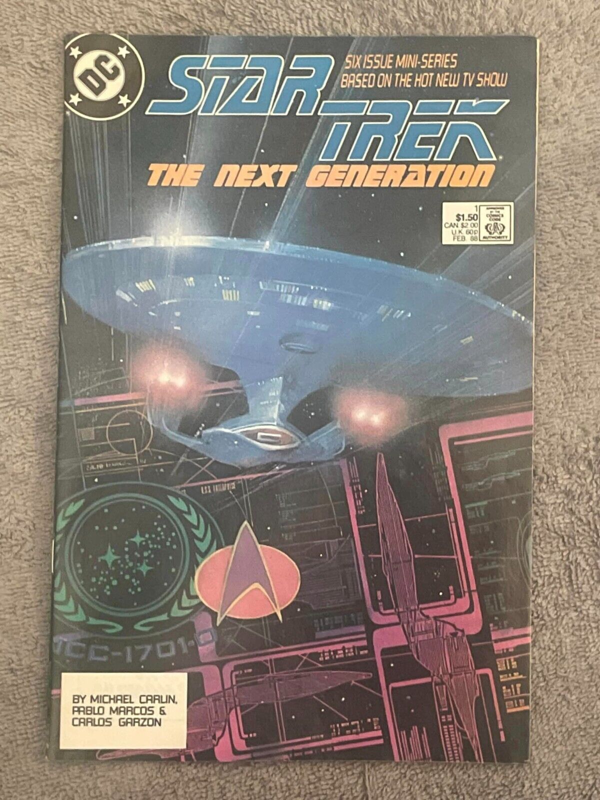 Star Trek: The Next Generation #1 (RAW 9.8 - DC Comics 1988)