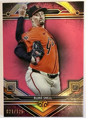 2024 Topps Triple Threads Blake Snell #54 Pink /125
