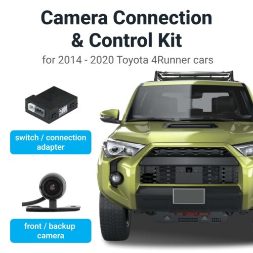 Toyota 4Runner Front Backup Camera Switch Kit 2014 2015 2016 2017 2018 2019 2020 - Picture 7 of 10