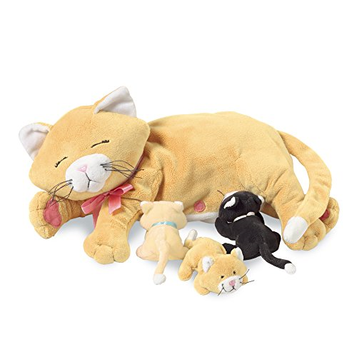 manhattan toy nursing nina cat nurturing soft toy