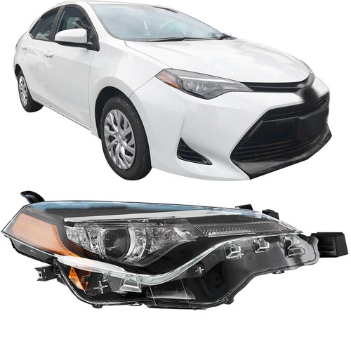 Faros delanteros halógenos para Toyota Corolla L LE Eco 2017-2019 derecho - Imagen 10 de 10