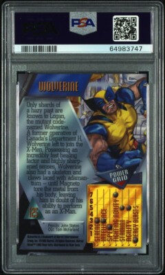 1995 Fleer Marvel Metal #125 Wolverine