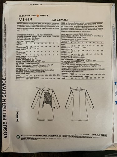 VESTIDO DE MODA 1459 DISEÑADOR DE ALTA COSTURA KOOS MISSES TALLA 16 18 20 22 24 UC - Imagen 2 de 2