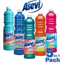 Asevi Spanish Floor Cleaner 1L X5 lowest price wholesale available 48hr tracked 3.80 per litre