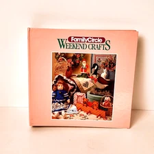 Family Circle Weekend Crafts Vintage 1991 Dolls Flowers Sewing Holidays More