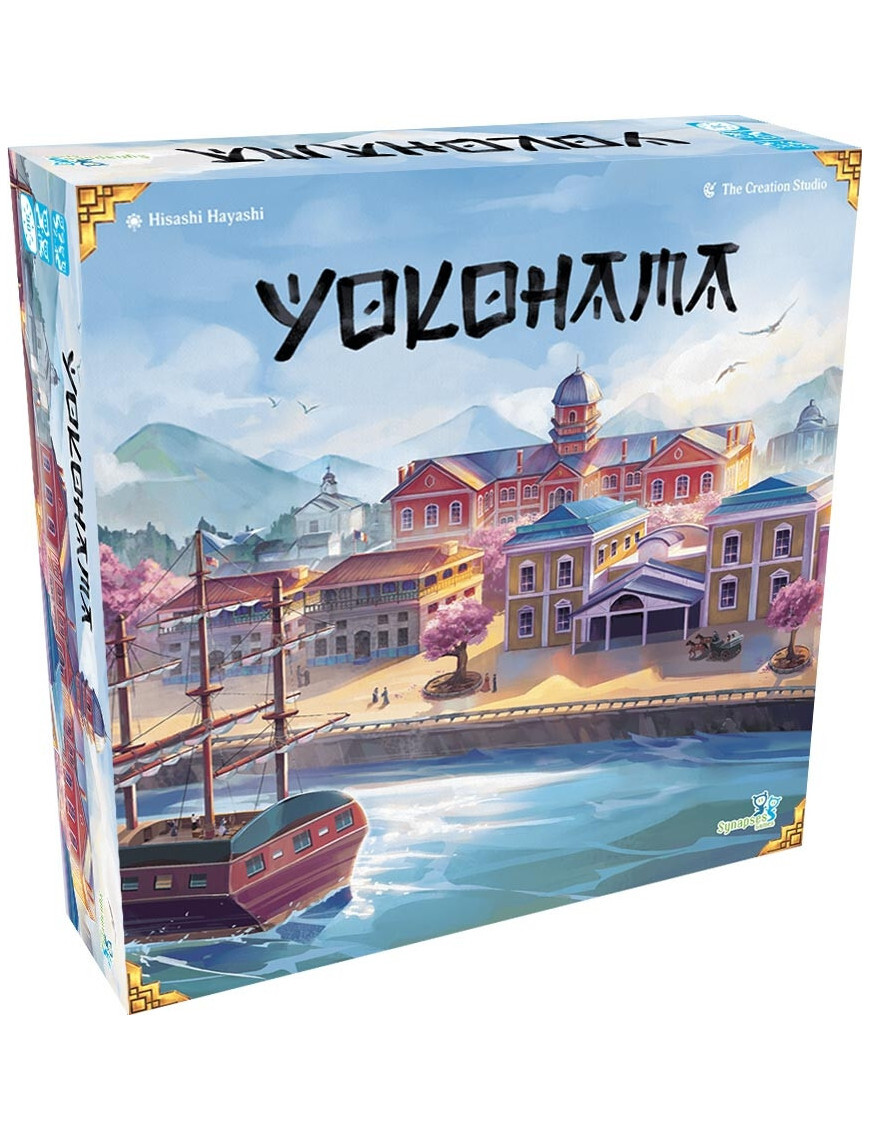 Yokohama FR Synapses Games SYNYOKO01FR jeu de plateau en français
