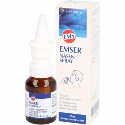 SIDROGA GESELLSCHAFT FÜR GESUNDHEITSPRODUKTE MBH EMSER Nasenspray 20 ml PZN10259791