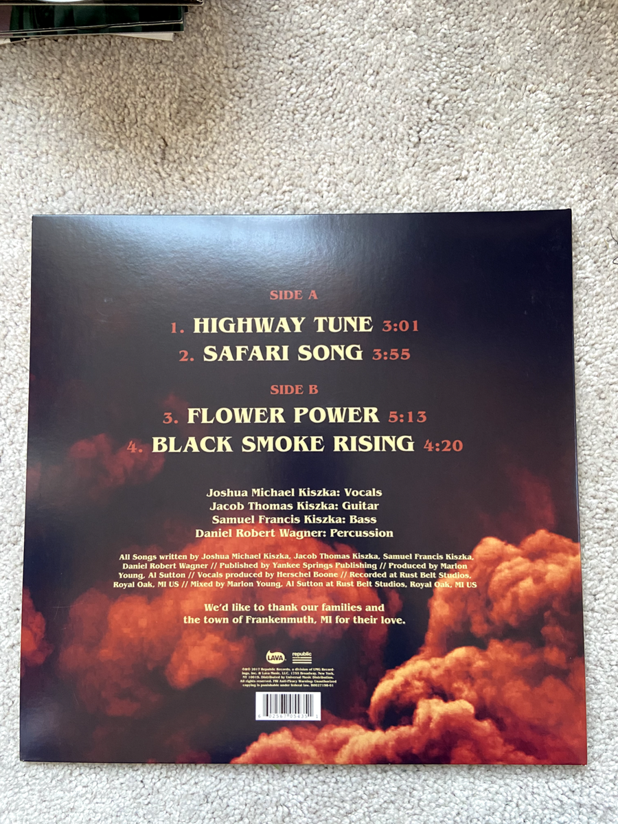 Greta Van Fleet Black Smoke Rising 2017 Republic Records Debut LP