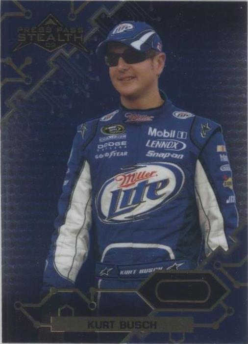 2009 Press Pass Stealth Chrome - Kurt Busch #7 - 1 of 1