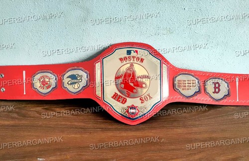 Boston Red Sox Championship Wrestling Belt Adult Size 2mm brass
