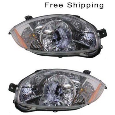 Head Lamp Assembly Set of 2 Pair LH & RH Side Fits Mitsubishi Eclipse 2007-2012