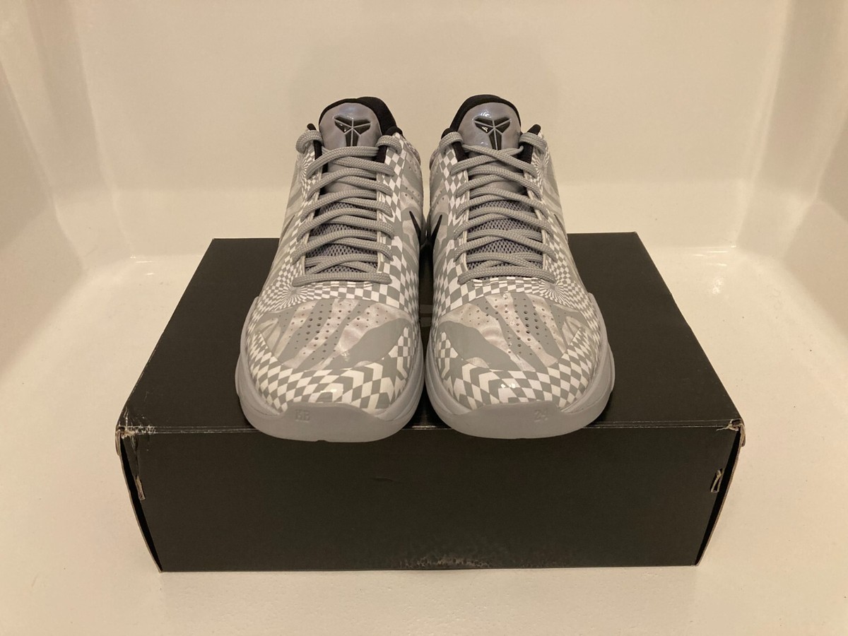 10 Men- Nike Kobe 5 Protro PE Derozan Grey Zebra Baskeball 10 Men- Nike Kobe 5 Protro PE Derozan Grey Zebra Baskeball