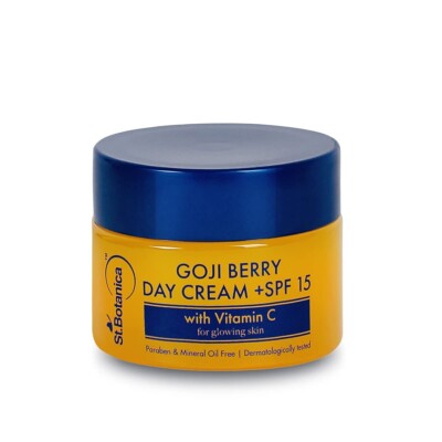St.Botanica Goji Berry Vitamin C Day Cream with SPF15, 50gm with Dragonfruit for