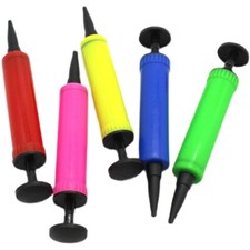 Balloon Pump Air Inflator Portable Hand Held Birthday Party Ballon Push Tools