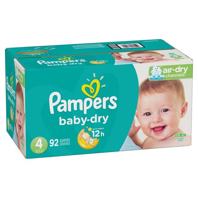 pampers baby dry super pack