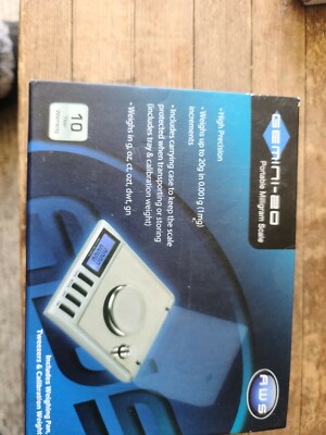  AWS Gemini-20-BLK Portable Milligram Scale