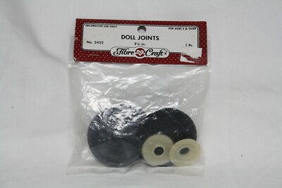 Doll Joints Fibre Craft Plastic Doll Joints 2 1/8'' 1 Pair #2422