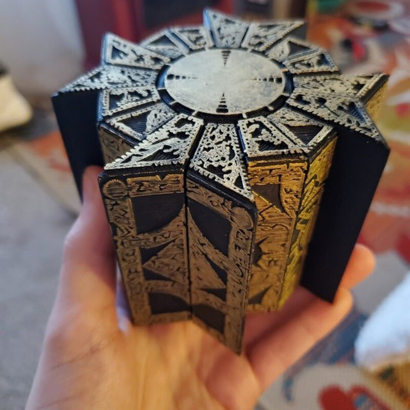 Hellraiser Puzzle Box Jogo Móvel Lament Horror Terror Figuras Filme Serie  Hellraiser Cube Totalmente Pinhead Prop Board Game - AliExpress