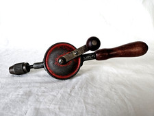 Vintage Hand Drill Miller Falls Tools No. 77 Made in USA Antique Eggbeater Style