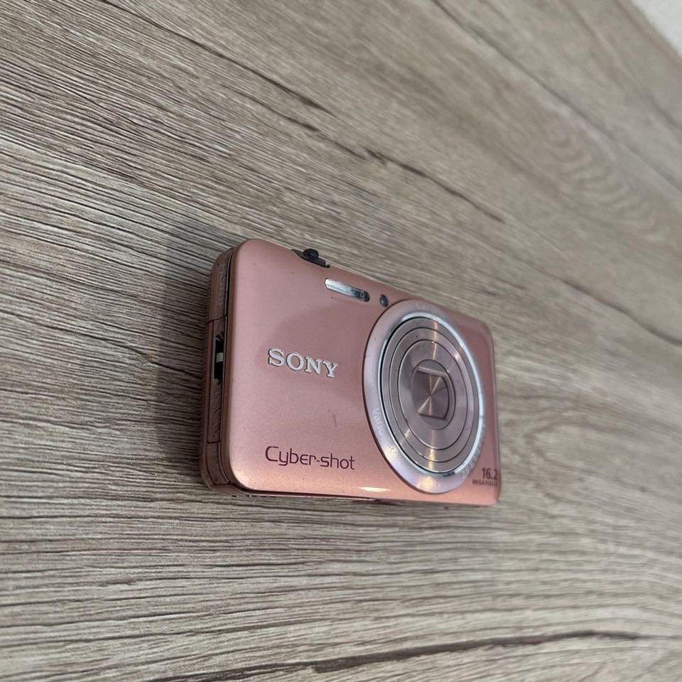SONY Cyber Shot Digital Camera Pink DSCWX7 16.2MP Compact 5x zoom w