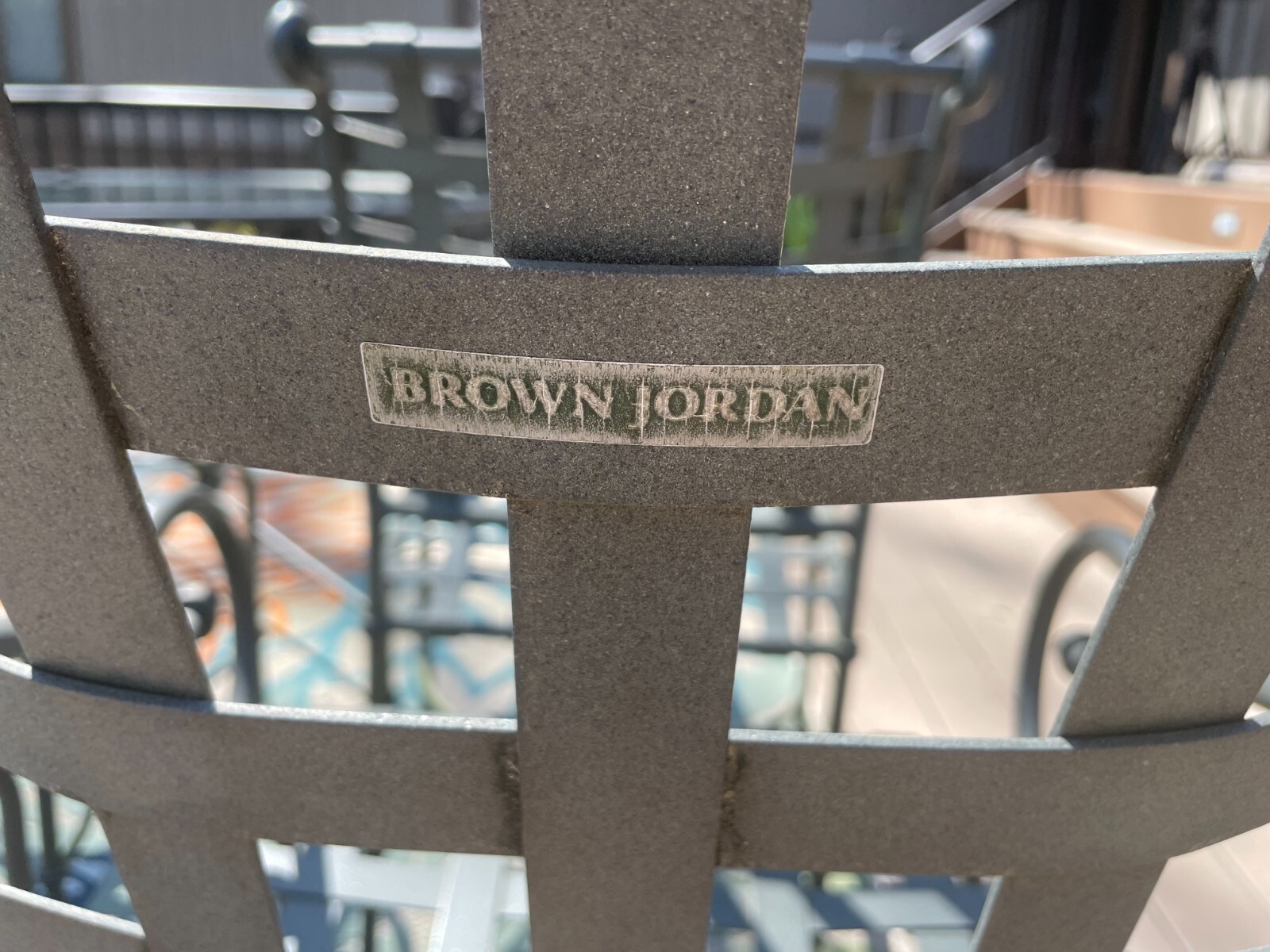 Brown Jordan used outdoor patio furniture eBay