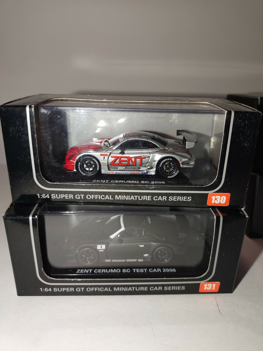 Kyosho 1/64 Beads Collection Race and Test Toyota Lexus SC430 LE 1