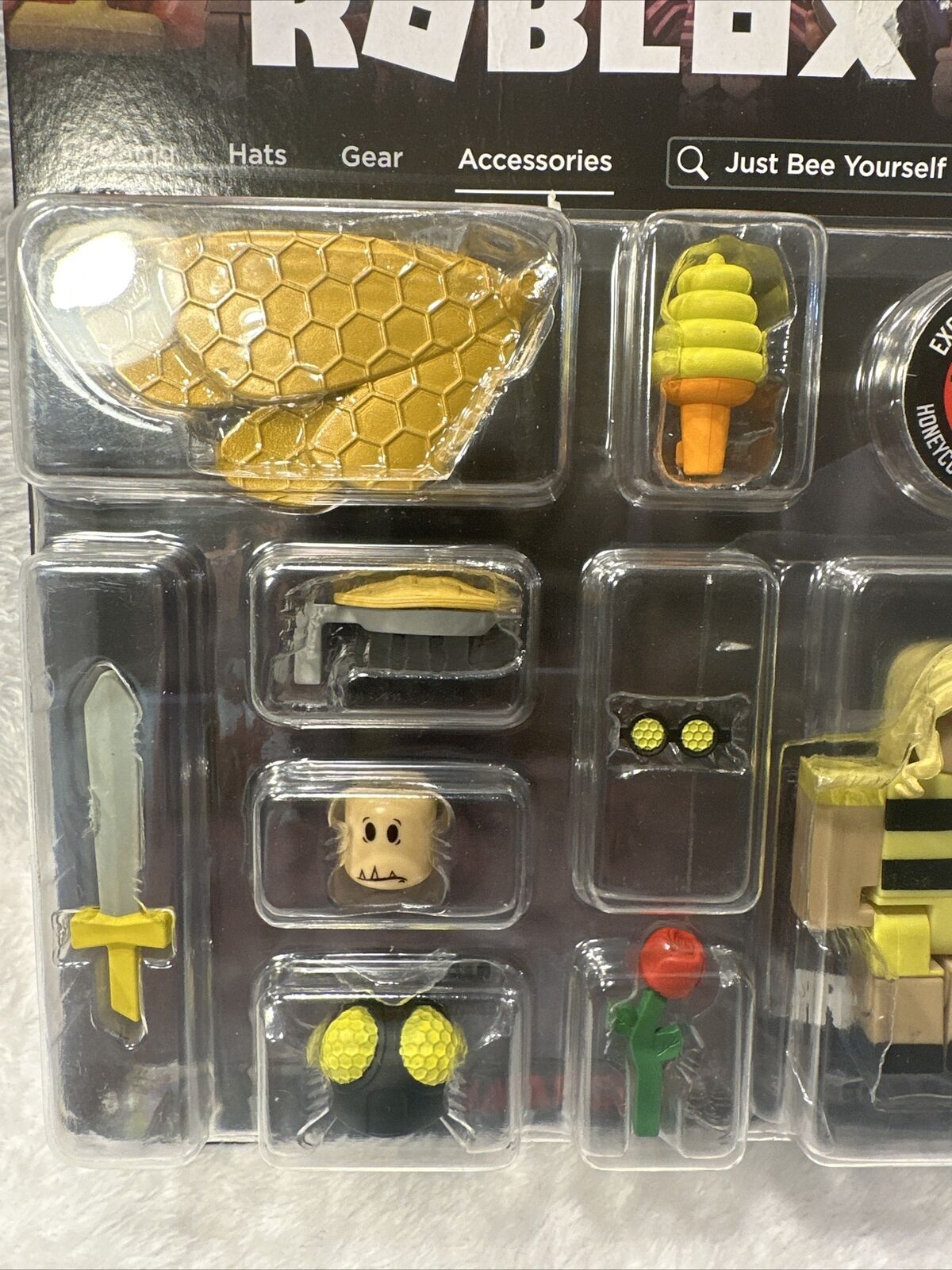 ROBLOX Accessories Avatar Shop Just Bee Yourself, Figure, Accessory, New