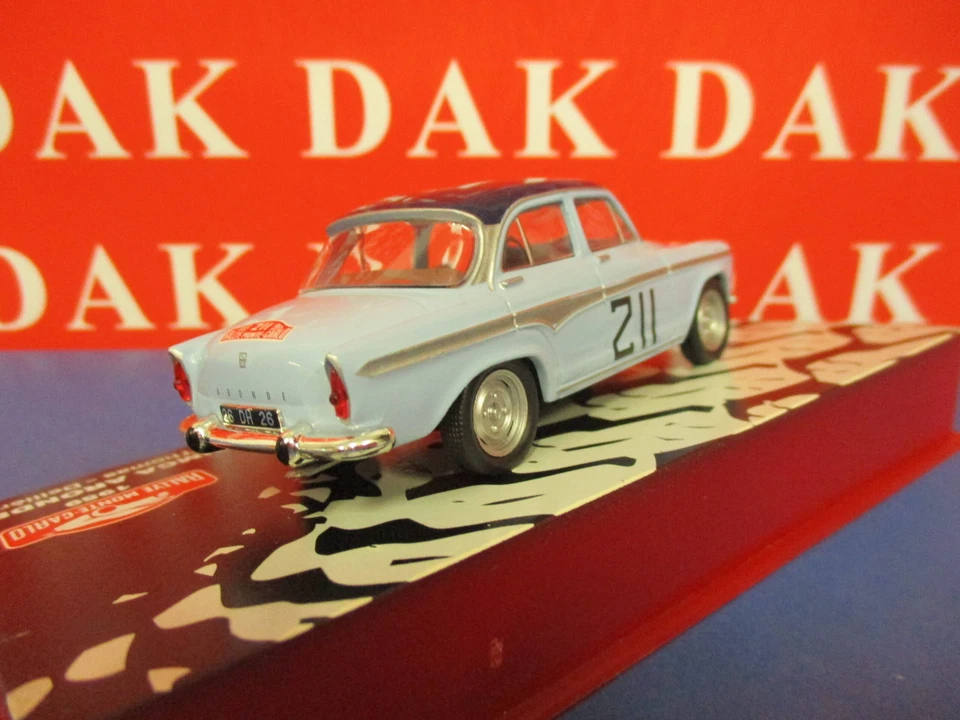 Die cast 1/43 Modellino Auto Simca Aronde Rally Monte Carlo 1959 - Immagine 3 di 4