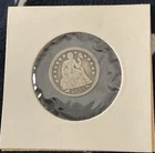 1853 Seated Liberty Silver Dime With Arrows