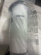 Owala 30 oz FreeSip Sway Golf Travel Tumbler Water Bottle, Limited Edition White