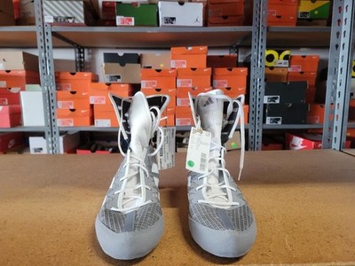 Adidas Box Hog 4 Men Boxing Shoes Grey Three Cloud White HP9611 Sample Size 9