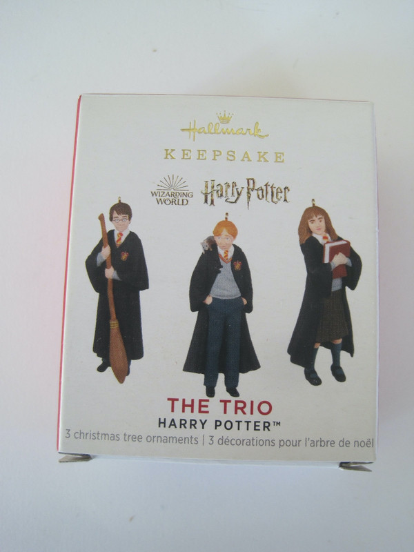 Hallmark Keepsake Ornament Harry Potter Mini The Trio 2021 AU