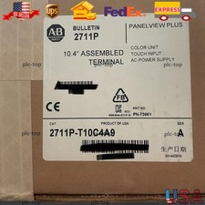 NEW~ Allen Bradley 2711P-T10C4A9 /A PanelView Plus 6 1000 Touch Enet/RS232 512MB