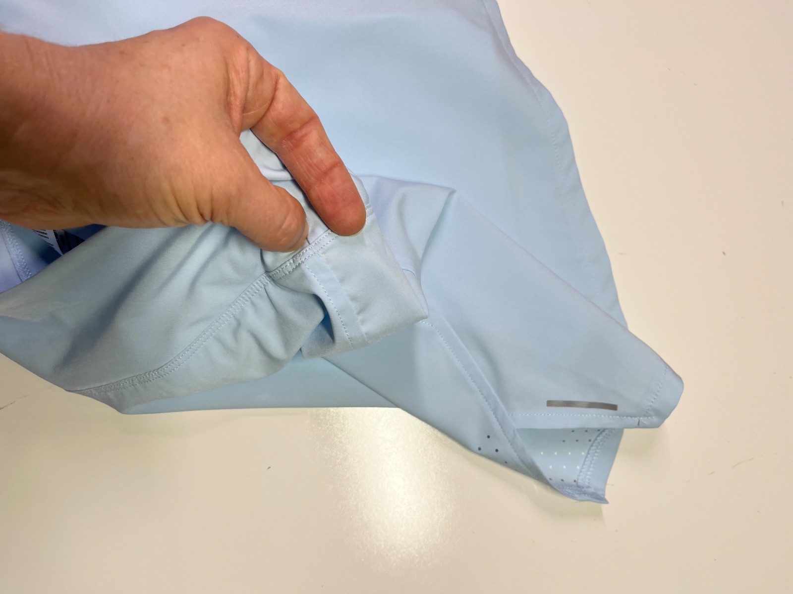 Asics Size XL Light Blue Skort Skirt Shorts Lining Athletic thumbnail 10