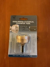 Deburring External Chamfer Tool Hex Shank Bolt Thread Repair Fit 1/2"- 1-3/8"