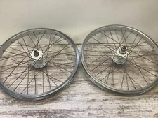 Old School Bmx Gt Super lace Wheelset Ukai Hoops Original Paint,Decals 36 Spoke
