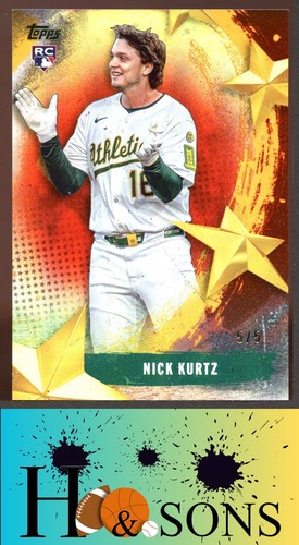 Nick Kurtz [Red] #SMLB-61 2025 Topps Update Stars of MLB card