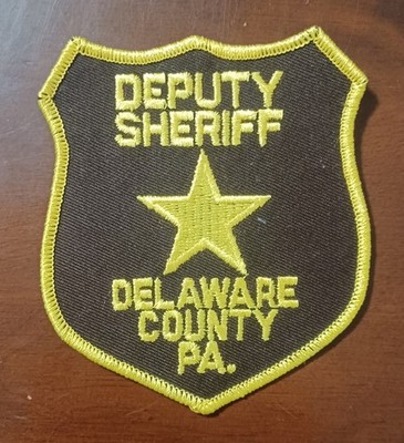Delaware County (PA) Sheriff Shoulder Patch